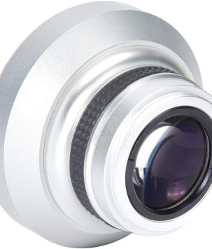 37 Mm Fisheye 37Mm Fisheye Lens 9×8×9 Silver Strong Applicability 37Mm 0.25X Super Fisheye Additional Lens For 37Mm Caliber Camera Lenses