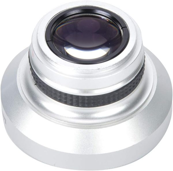 37 Mm Fisheye 37Mm Fisheye Lens 9×8×9 Silver Strong Applicability 37Mm 0.25X Super Fisheye Additional Lens For 37Mm Caliber Camera Lenses - Image 4
