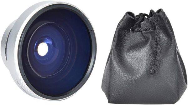 37 Mm Fisheye 37Mm Fisheye Lens 9×8×9 Silver Strong Applicability 37Mm 0.25X Super Fisheye Additional Lens For 37Mm Caliber Camera Lenses - Image 7